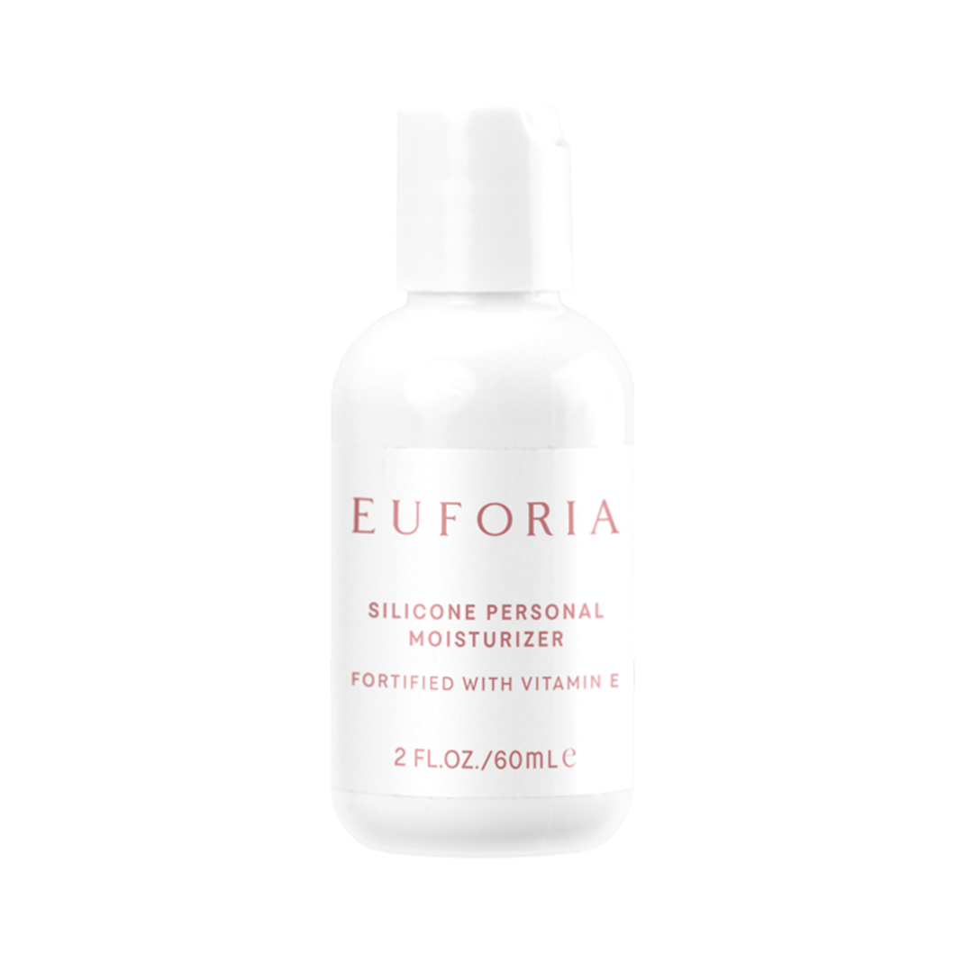 Euforia Silicone Personal Moisturizer bottle, 2 fl oz / 60 ml