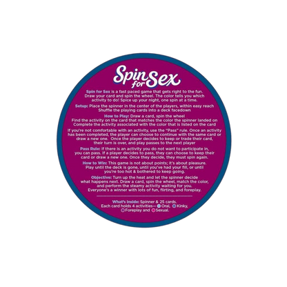 Spin for Sex Game