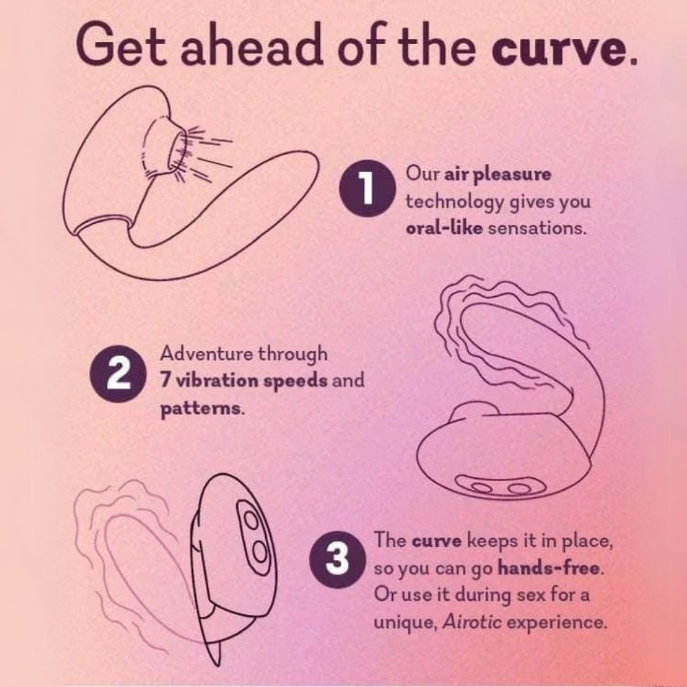 Adventurer Curve - Air Technology G Spot The Luv Coach Adventurer Curve - Air Technology G Spot The Luv Coach