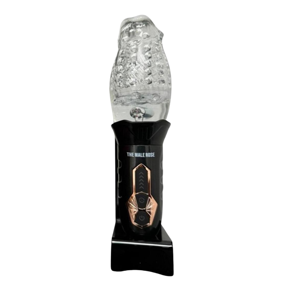 The Male Rose Gawk Gawk 3000 Rechargeable Rotating Masturbator