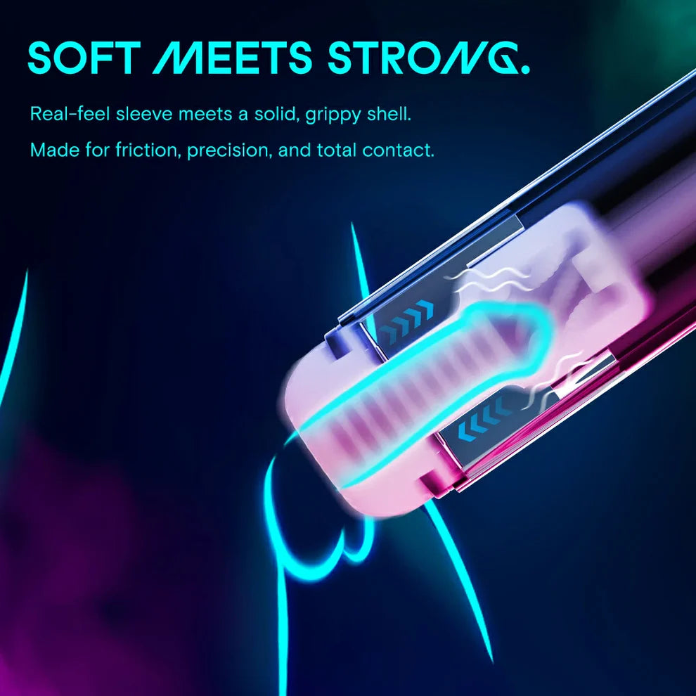 Cocoon Deluxe Throbbing Warming App Control Masturbator