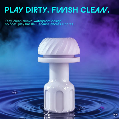 Cocoon Deluxe Throbbing Warming App Control Masturbator