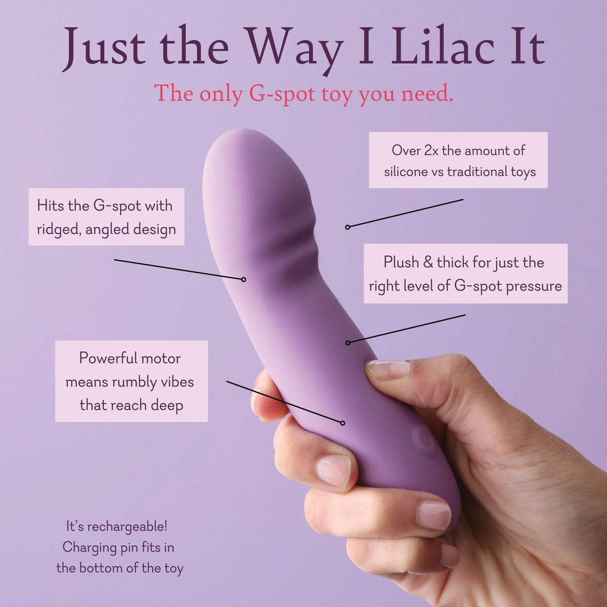 Just the Way I Lilac It Vibrator