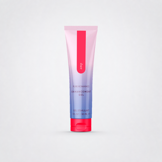 Amp "Foreplay in a Tube" Works on him or her on The Luv Coach approved neutral studio background