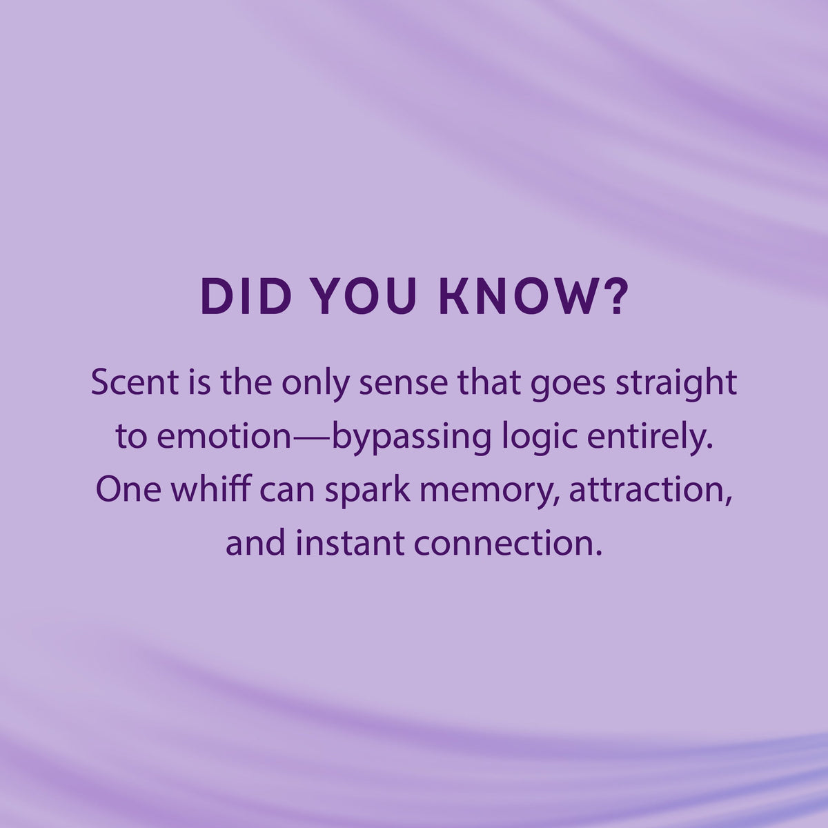 Basic Instinct scent and emotion information