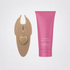 Blowie Bundle with wearable massager and Headliner gel on a neutral studio background