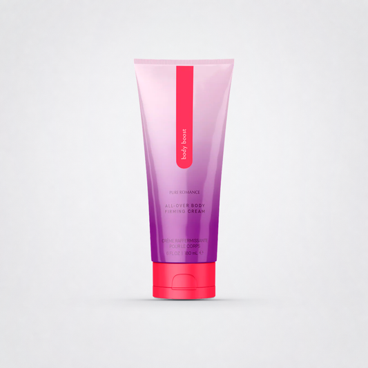 Body Boost firming cream on the Luv Coach neutral studio background