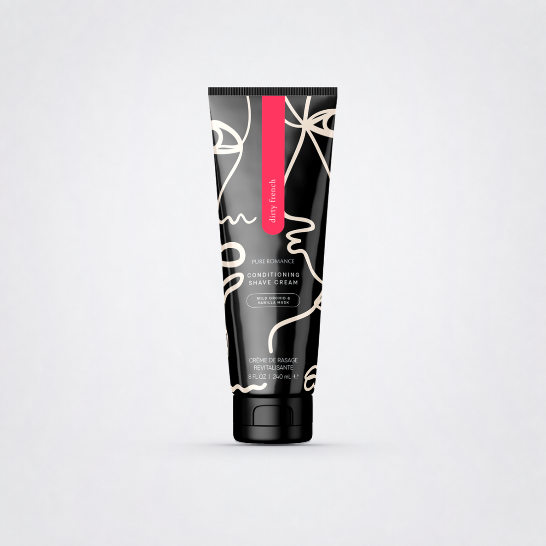 Coochy Conditioning Shave Cream on The Luv Coach approved neutral studio background