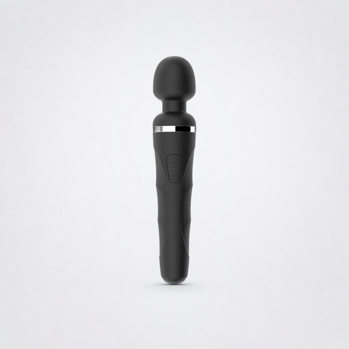 Domi 2 Bluetooth App Controlled Wand Vibrator for everyone on The Luv Coach approved neutral studio background