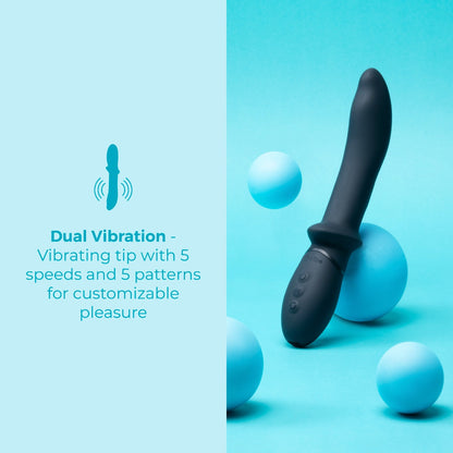 b-Vibe Rimming P-Spot Vibe | Black: Vibration features