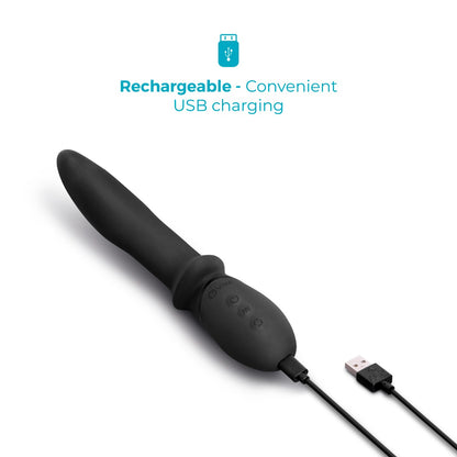 b-Vibe Rimming P-Spot Vibe | Black: USB charging detail