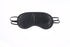 Sportsheets S&M Satin Blindfold | Black: Black satin blindfold, front
