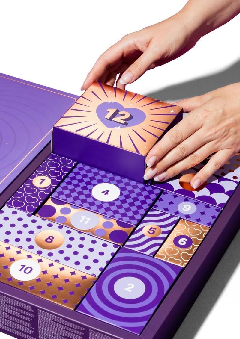 Lovehoney Indulge Advent Calendar 2026 | 12 Days: Calendar drawer detail