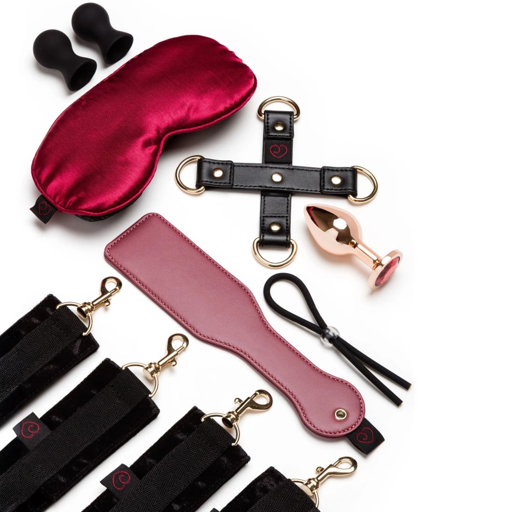 Lovehoney x Womanizer x We-Vibe Couples Advent Calendar 2026 | 24 Days: Included restraint accessories