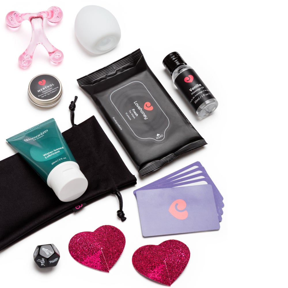 Lovehoney x Womanizer Enjoy Advent Calendar 2026 | 24 Days: Included intimate essentials