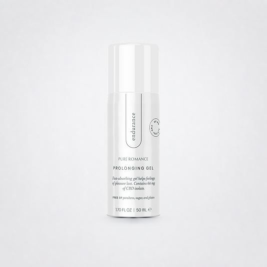 Endurance Prolonging Gel for him on The Luv Coach approved neutral studio background