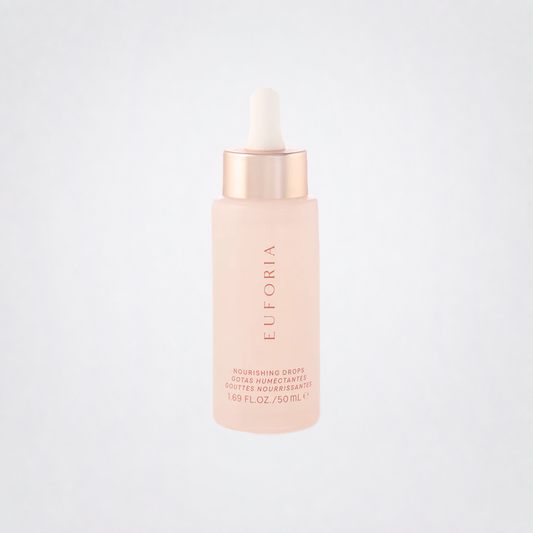 Euforia Nourishing Drops on The Luv Coach approved neutral studio background