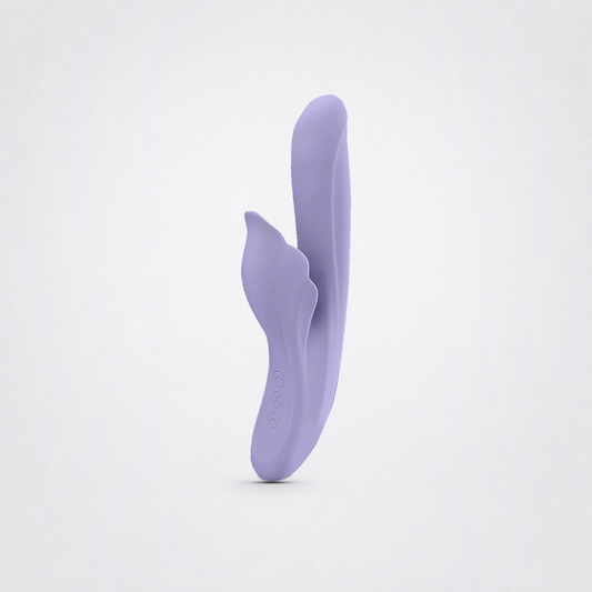 Seductive Bloom App-Controlled #1 Toy for Her on The Luv Coach approved neutral studio background