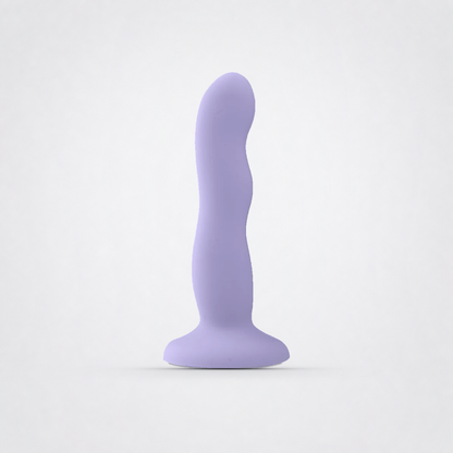 Velvet Tease - suction cup vibrator on The Luv Coach approved neutral studio background