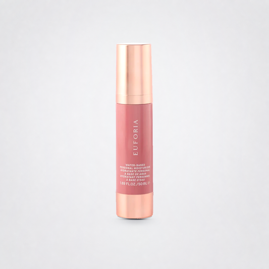 Life Changing Water Based Personal Moisturizer on The Luv Coach approved neutral studio background