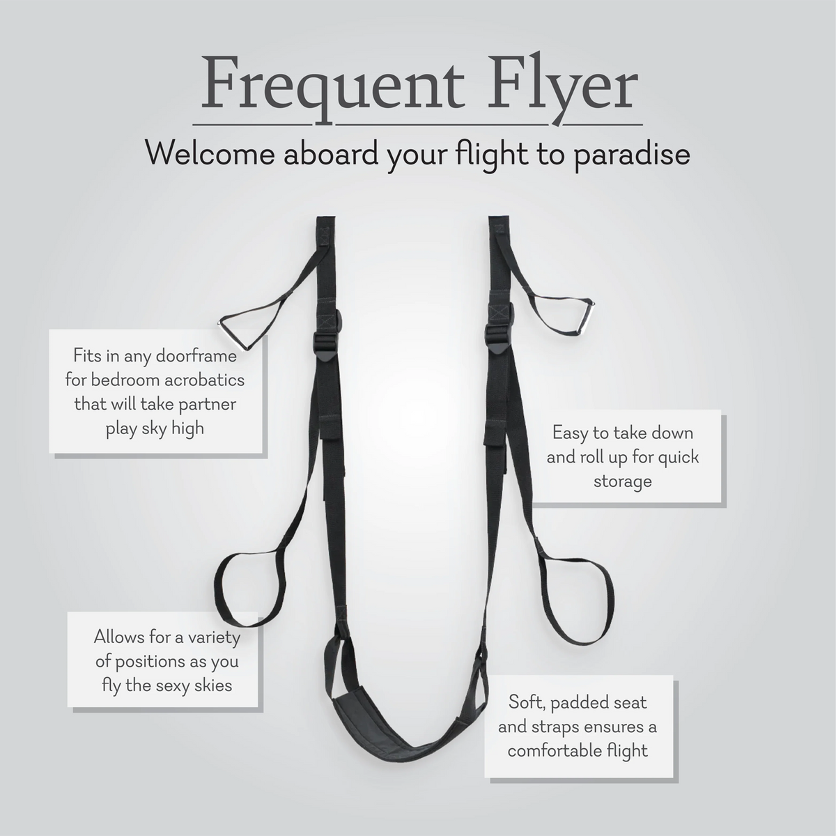 Frequent Flyer Door Swing welcome aboard feature overview