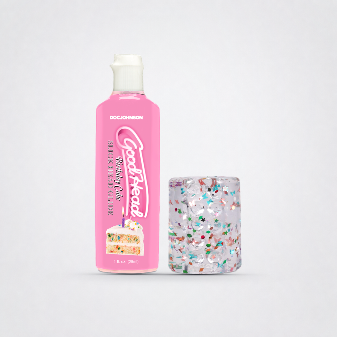 GoodHead Birthday Blowjob Kit on The Luv Coach approved neutral studio background