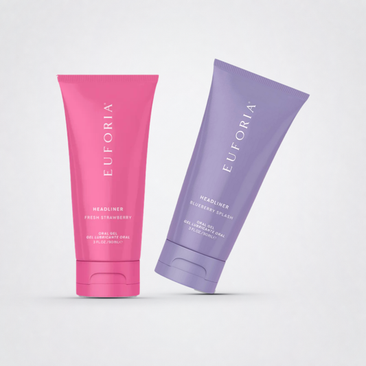 Great Head Oral Delight No Gag Gel - Headliner on The Luv Coach approved neutral studio background