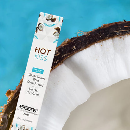 Hot Kiss Coconut – warming and cooling lip gel