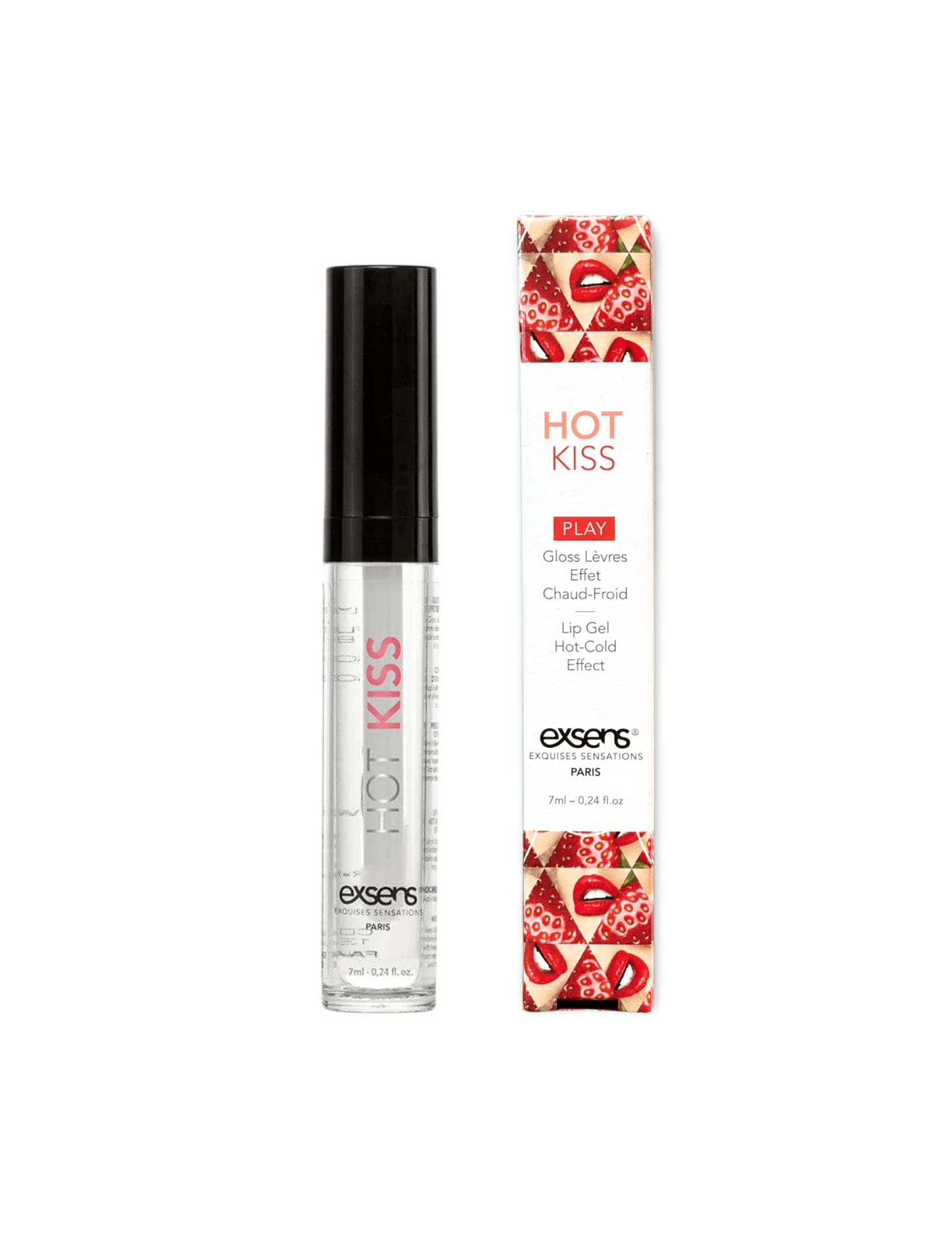 Hot Kiss Strawberry packaging