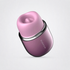 KlittyTriple-Action Tongue Licking & Suction Vibe on The Luv Coach approved neutral studio background