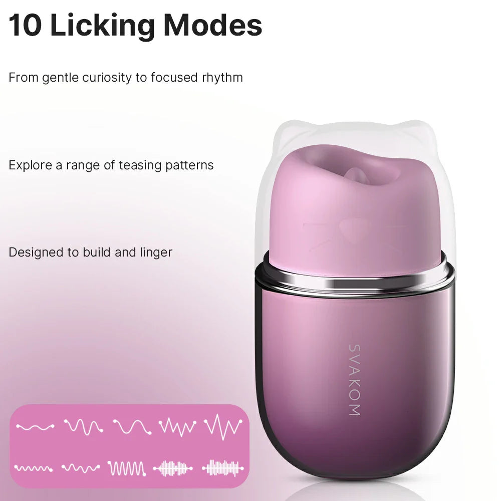 KlittyTriple-Action Tongue Licking & Suction Vibe