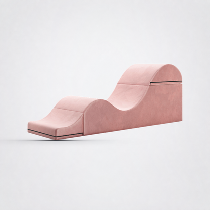 Aria Flip Chaise Luxury Lounger on The Luv Coach approved neutral studio background
