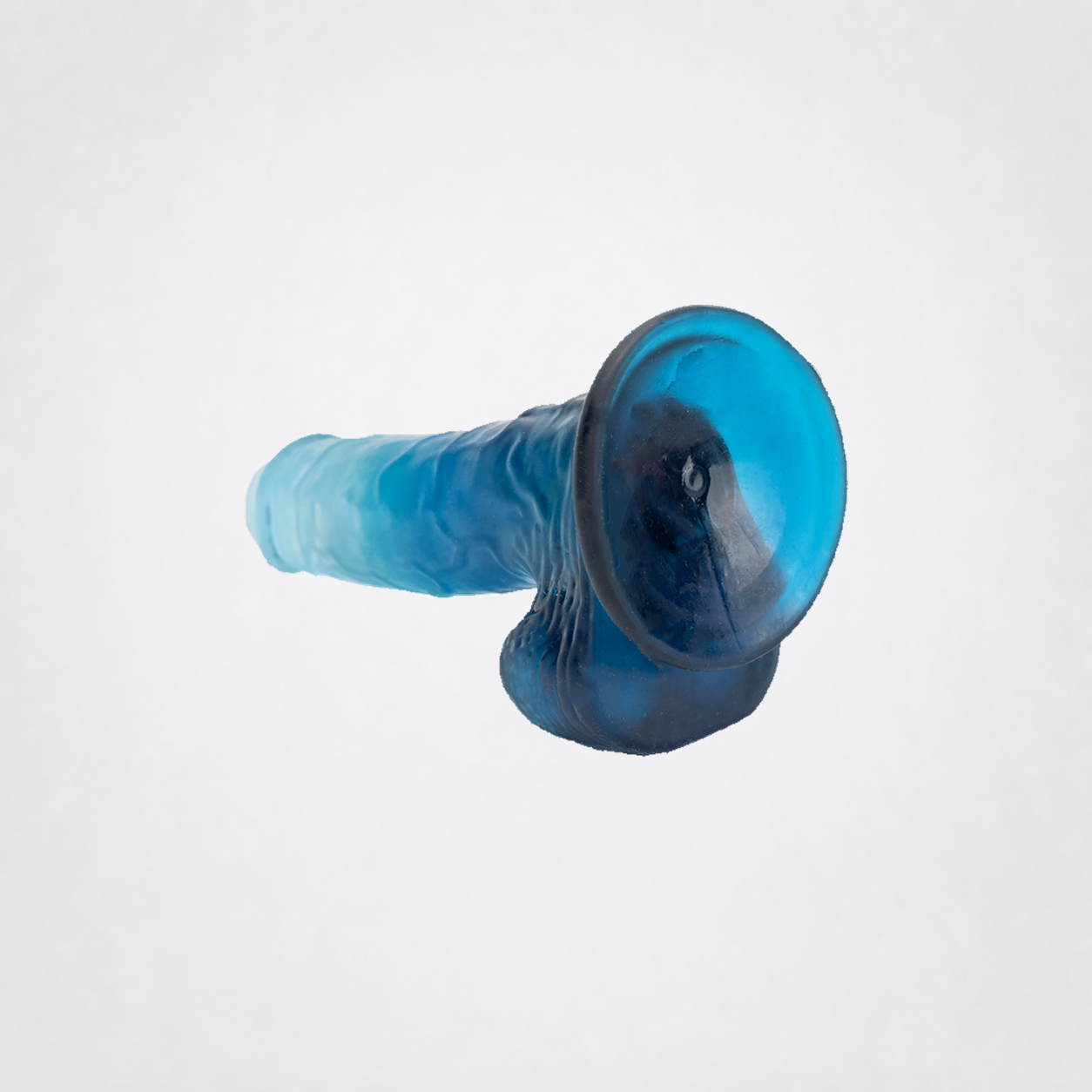 Mr. Nice Suction Cup Dildo suction cup angle on approved gray background
