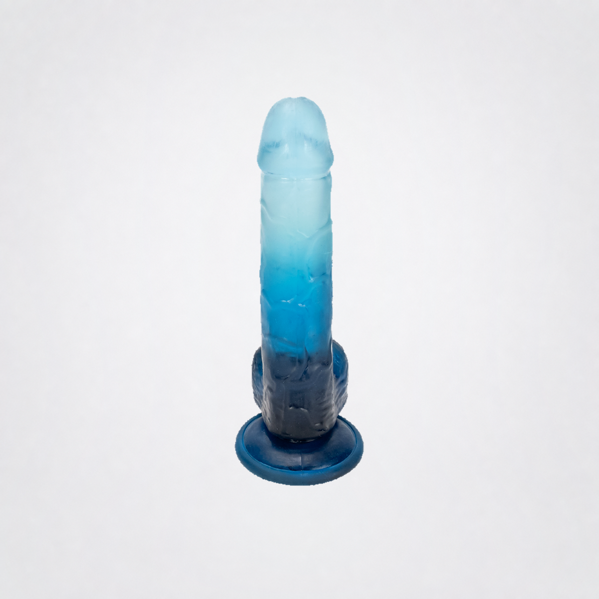 Mr. Nice Suction Cup Dildo front view on approved gray background