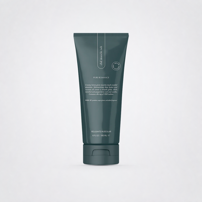 Muscle Rub on The Luv Coach approved neutral studio background