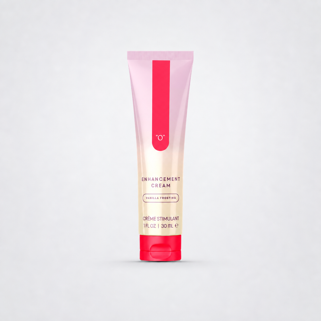 O Enhancement Cream on a neutral studio background