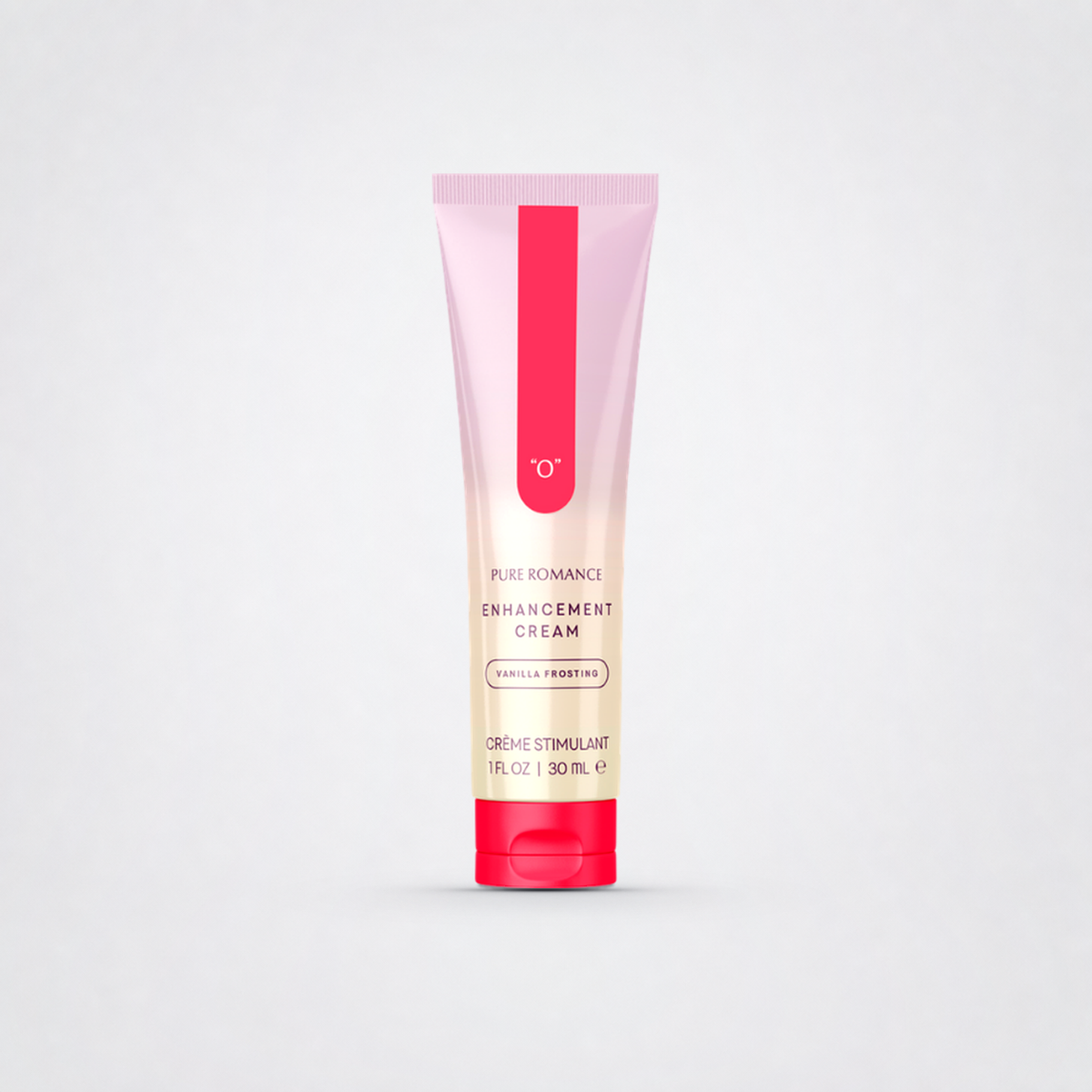 O Enhancement Cream- Clitoral & Penis Arousal on The Luv Coach approved neutral studio background