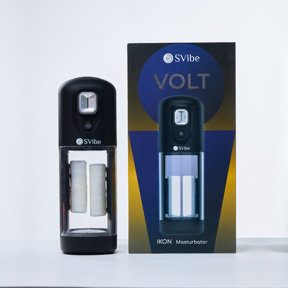 SVibe VOLT displayed beside its retail box