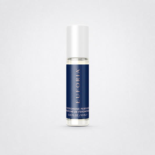 Pheromone Perfume on The Luv Coach approved neutral studio background