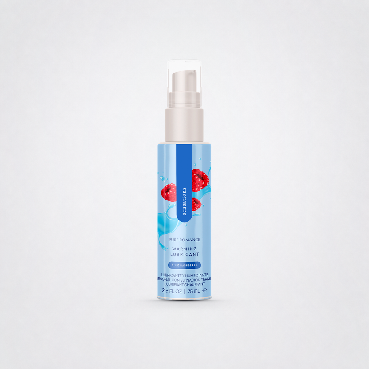 Sensations Flavored Warming Oral Gel - Rub Blow Lick on The Luv Coach approved neutral studio background