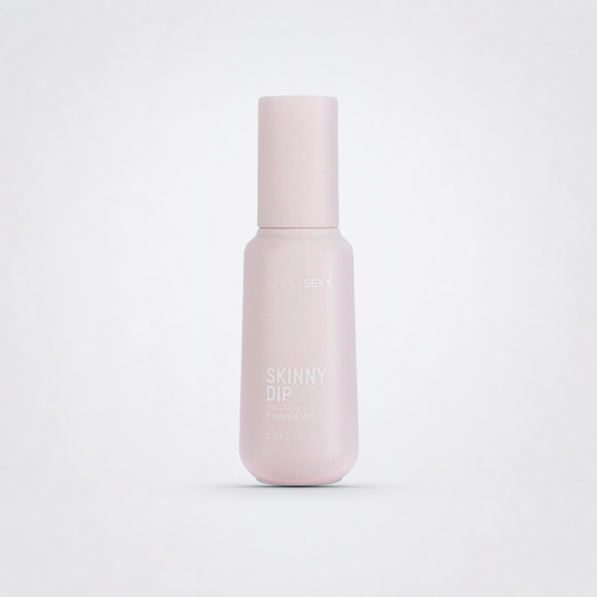 Simply Sexy Pheromone Hair + Body Mist on The Luv Coach approved neutral studio background