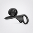 Snail Jovi couples ring in black on the Luv Coach neutral studio background