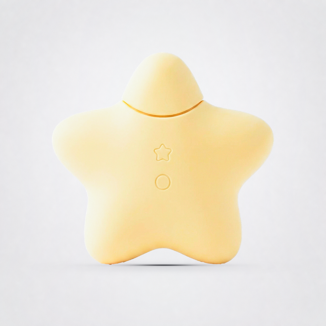 Star Power Airotic Vibrator front view on the Luv Coach grey studio background