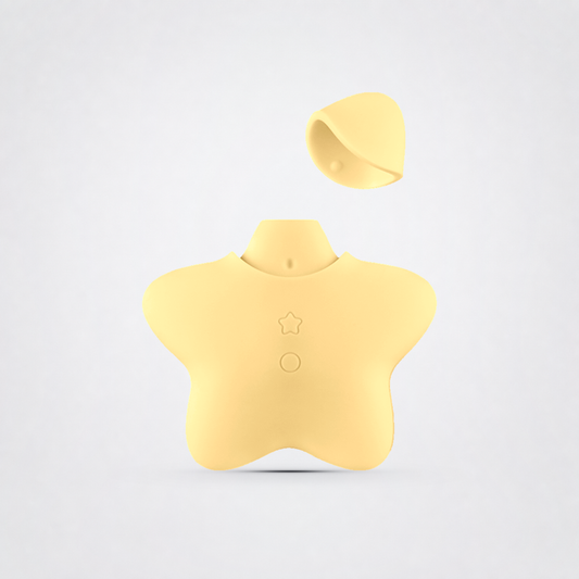 Star Power Airotic Vibrator on The Luv Coach approved neutral studio background