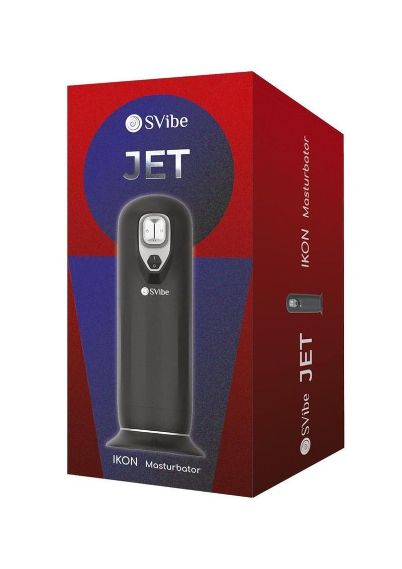 SVIBE JET retail box in red and navy packaging