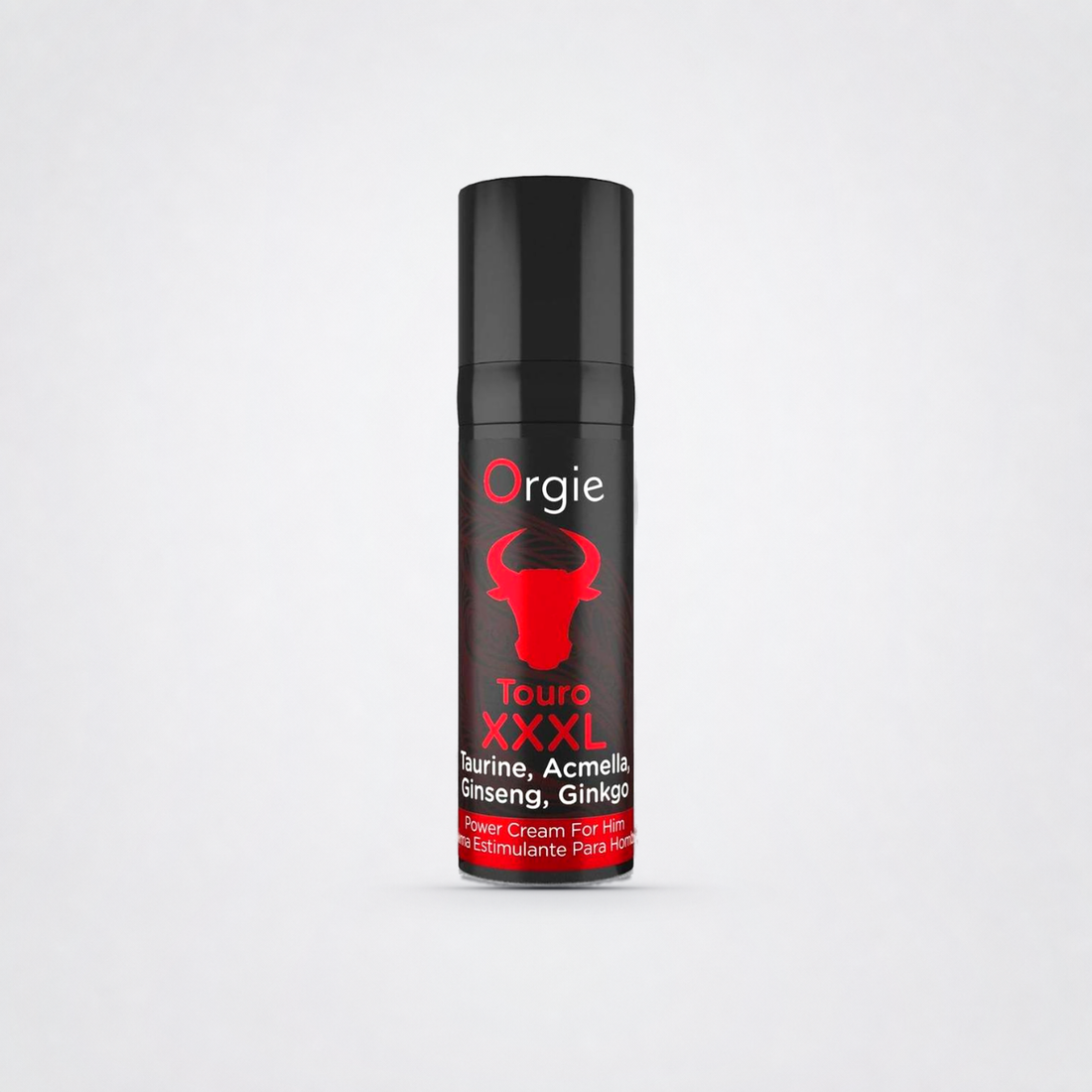 Touro Power Cream for Him - Makes it Harder/Bigger on The Luv Coach approved neutral studio background
