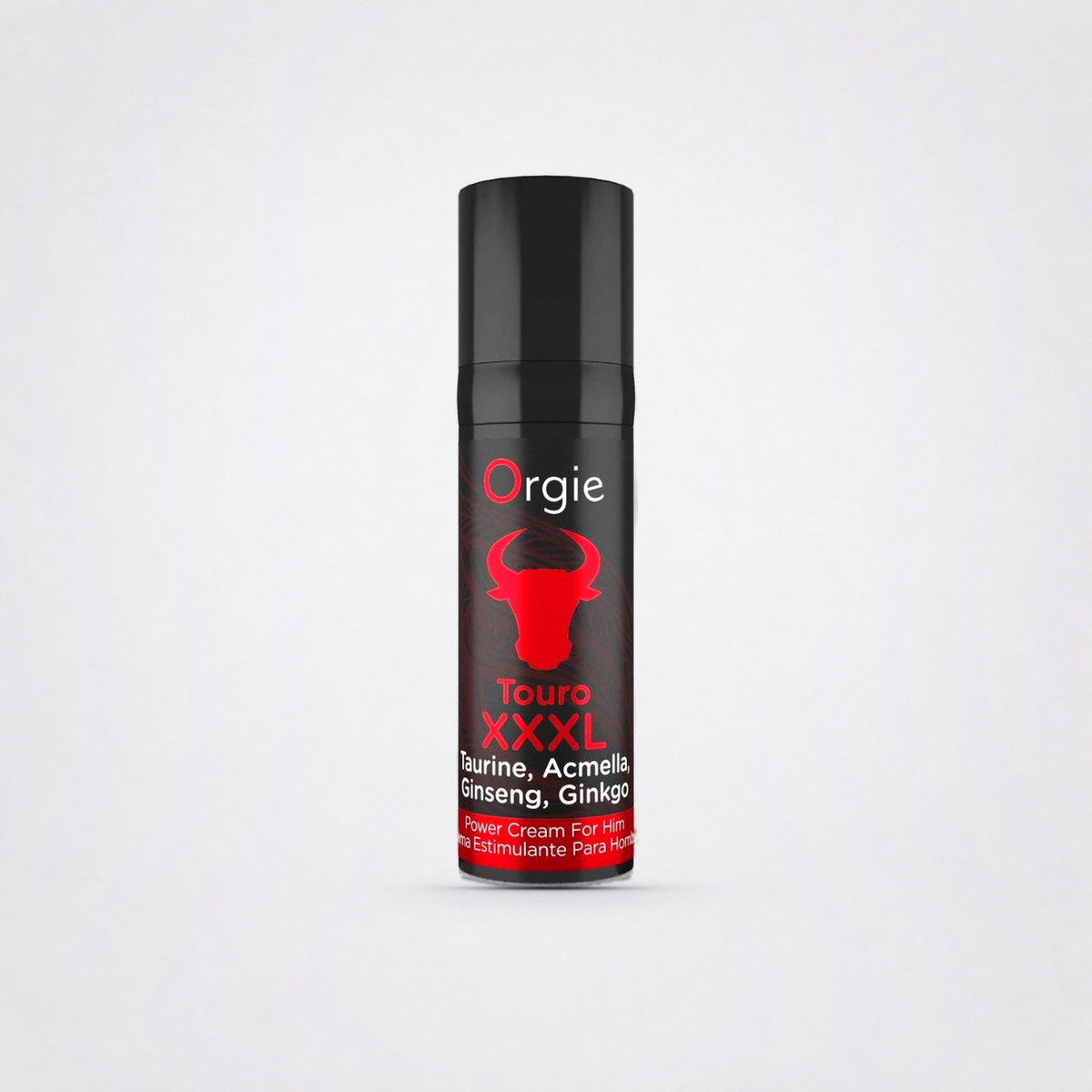 Touro Power Cream for Him - Makes it Harder/Bigger on The Luv Coach approved neutral studio background