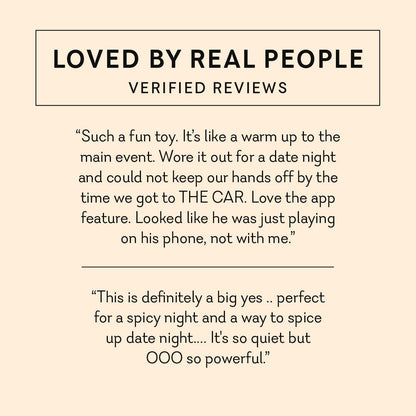 Verified customer reviews for Undercover Lover