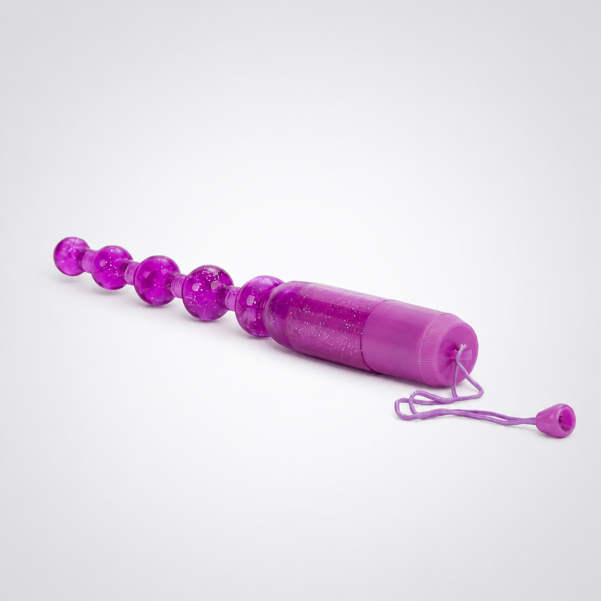 Vibrating Pleasure Anal Beads – studio product image