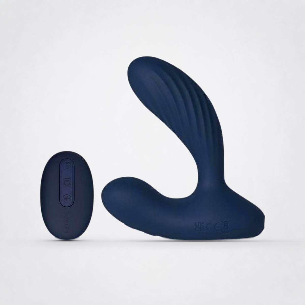 Prostate Massager Vick Neo 2 Warming - App Controlled on a light neutral studio background